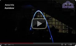 Video of iluminated laminar flow nozzle jet Video of laminar nozzle jet