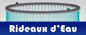 Rideaux d'eau pour intérieurs